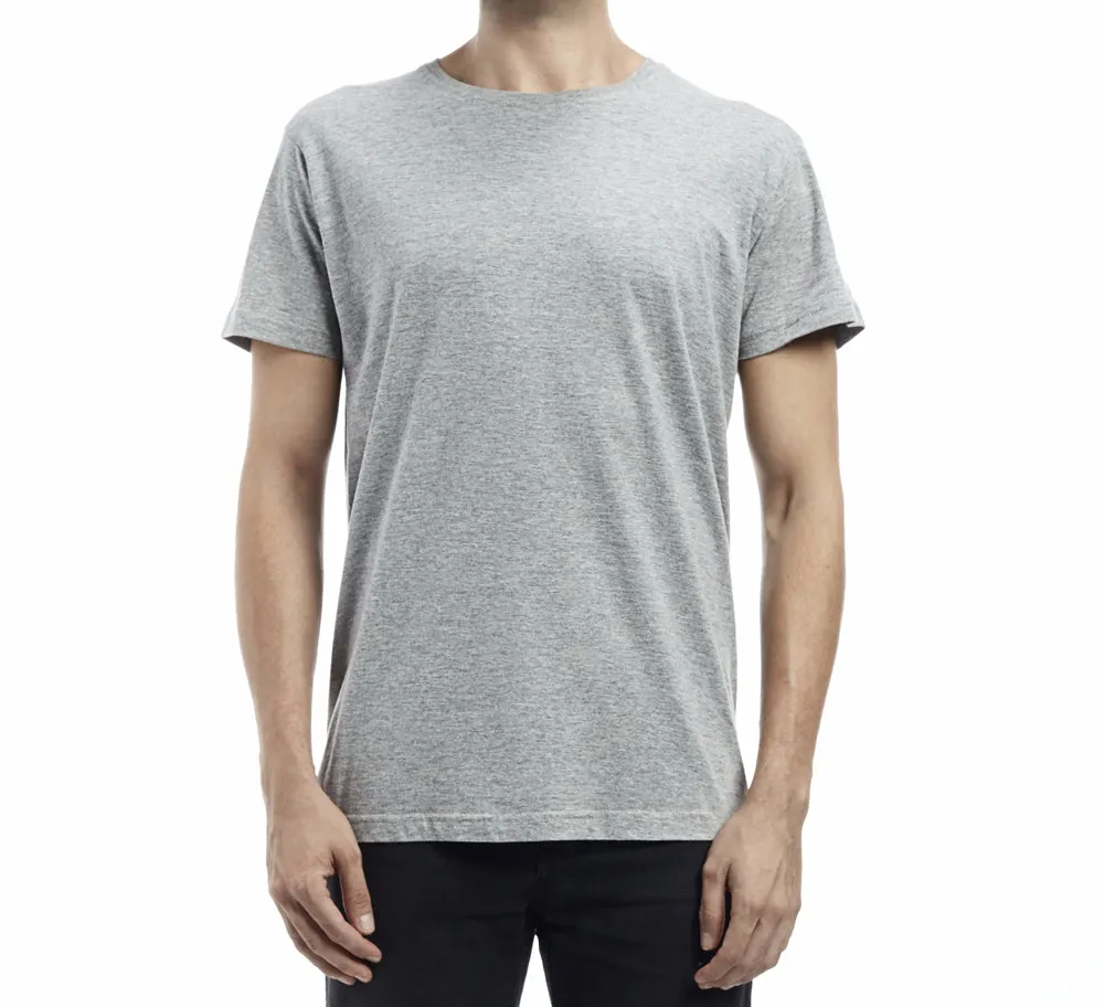 2 Pack T-Shirts for Men, 100% Cotton Crew Neck Tag Free Mens Shirt