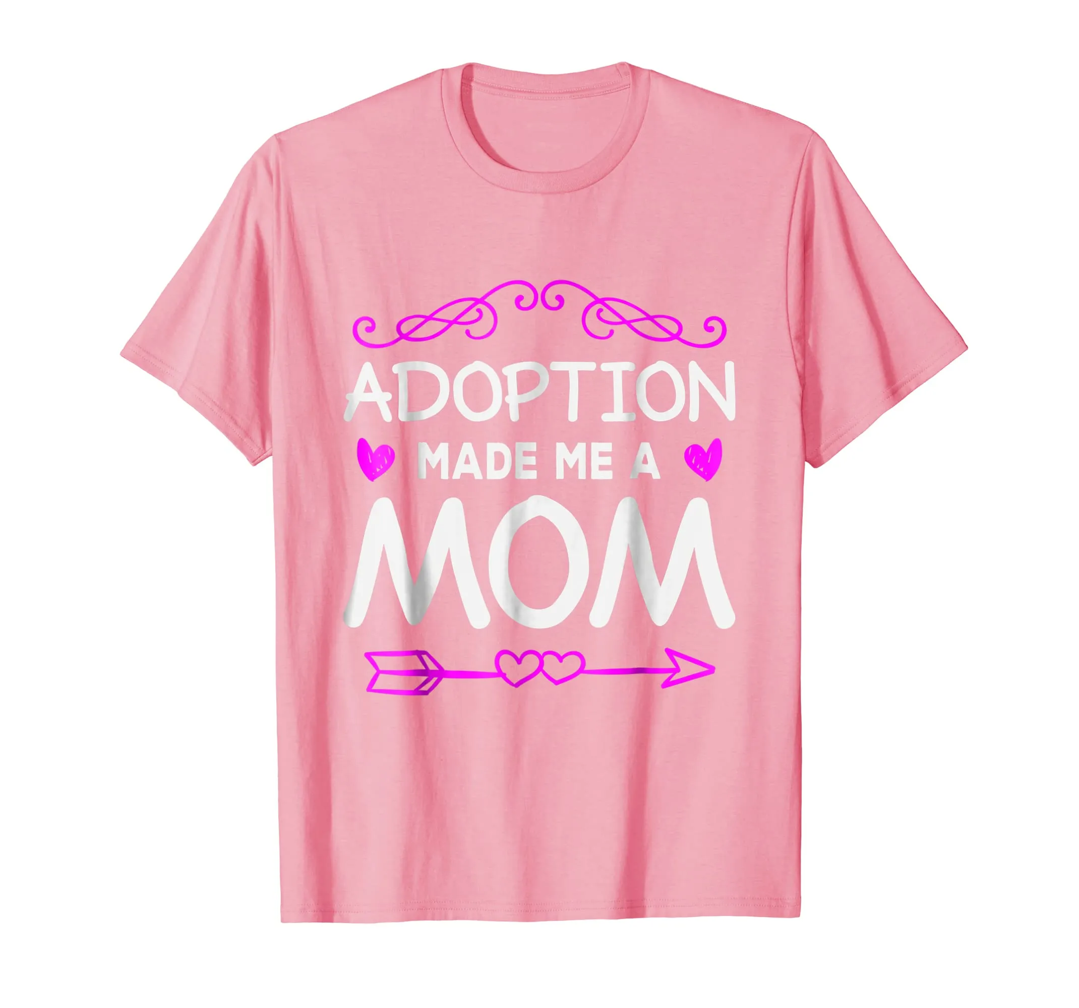 Adoption Made Me A Mom Shirt Adoptive Mother Gift