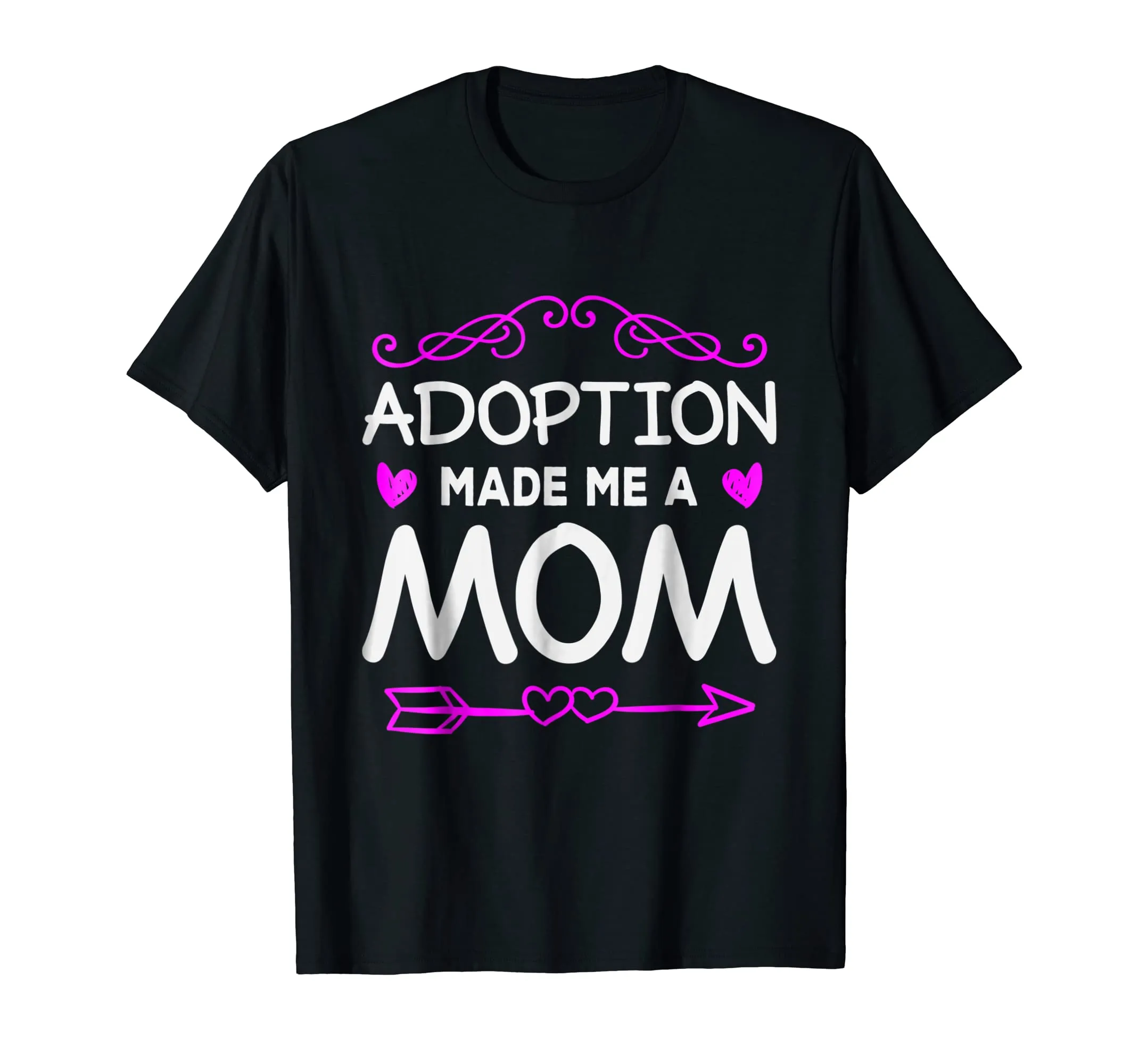 Adoption Made Me A Mom Shirt Adoptive Mother Gift