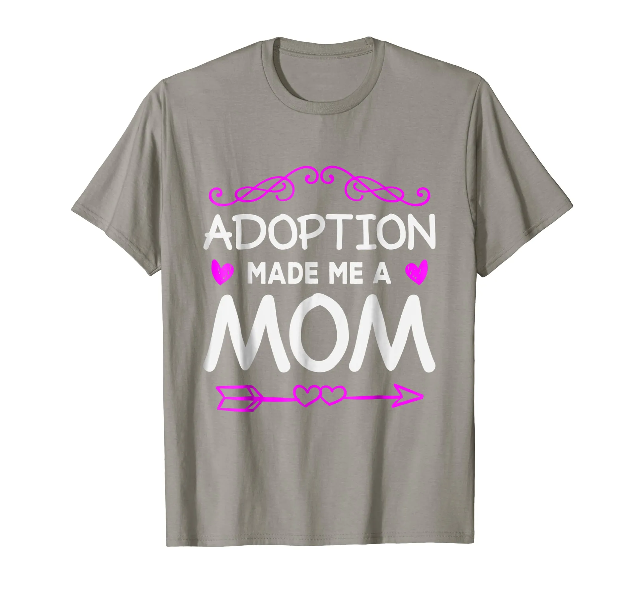 Adoption Made Me A Mom Shirt Adoptive Mother Gift