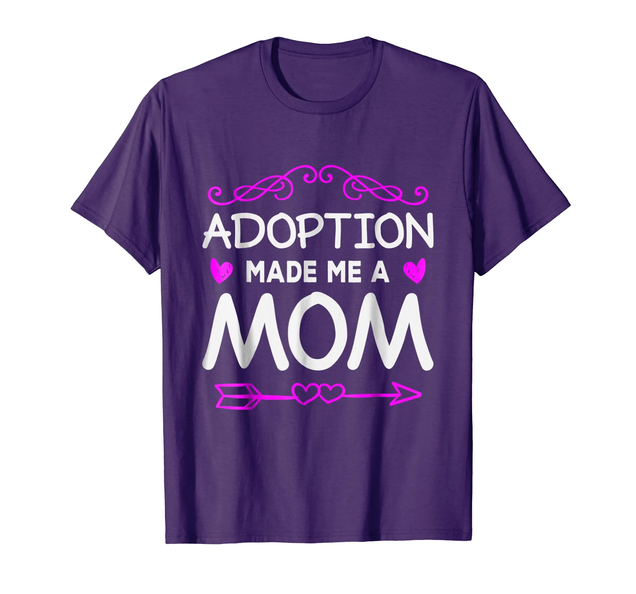 Adoption Made Me A Mom Shirt Adoptive Mother Gift