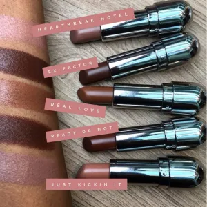 AJ Crimson Lipstick Nude collection