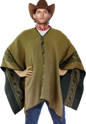 Alpaca Poncho Men Ponchos Adult Wool Poncho Men Pancho Men Mens Poncho Cloak
