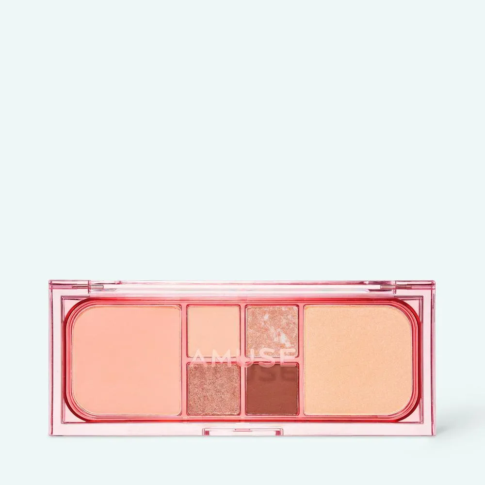 AMUSE Vegan Face All Palette 阿慕斯经典纯净彩妆眼影盘 310g