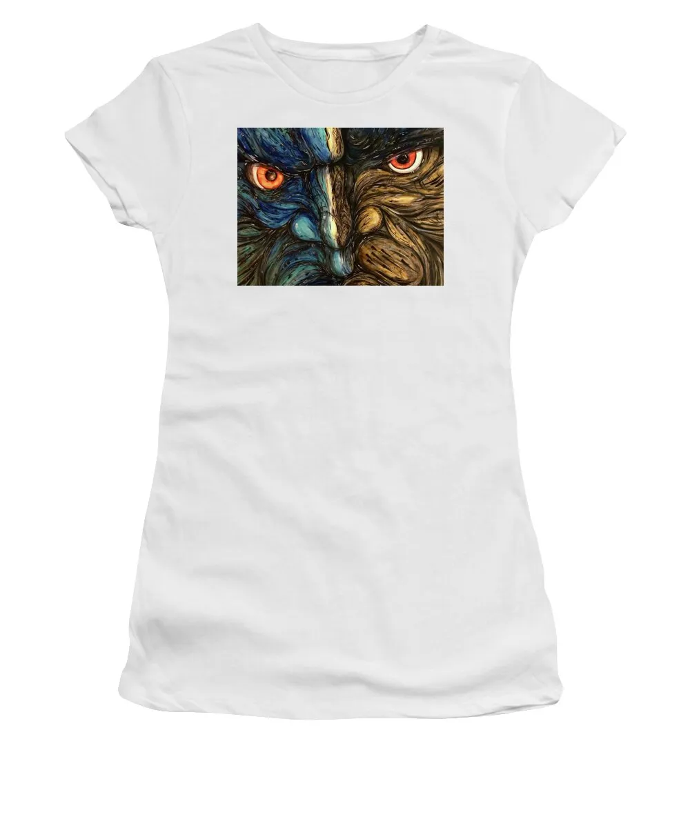 Angry Eyes - Women's T-Shirt