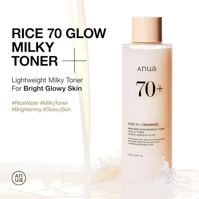 Anua Rice 70 Glow Milky Toner