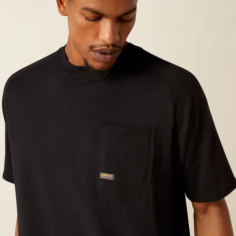 Ariat Men's Rebar Cotton Strong Hardhead Short Sleeve T-Shirt
