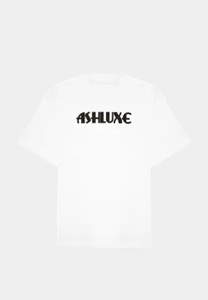 Ashluxe Neo Logo T-shirt White Black