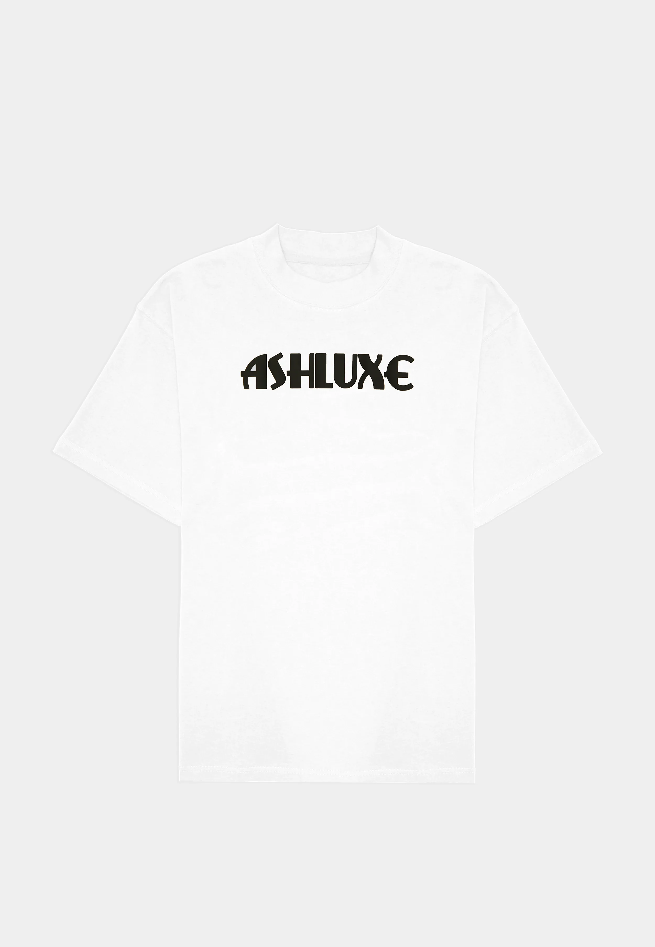 Ashluxe Neo Logo T-shirt White Black