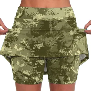 Athletic Skorts for Women with Pockets Summer Tennis Mini Skirts Lightweight High Waisted Elastic Golf Yoga Shorts