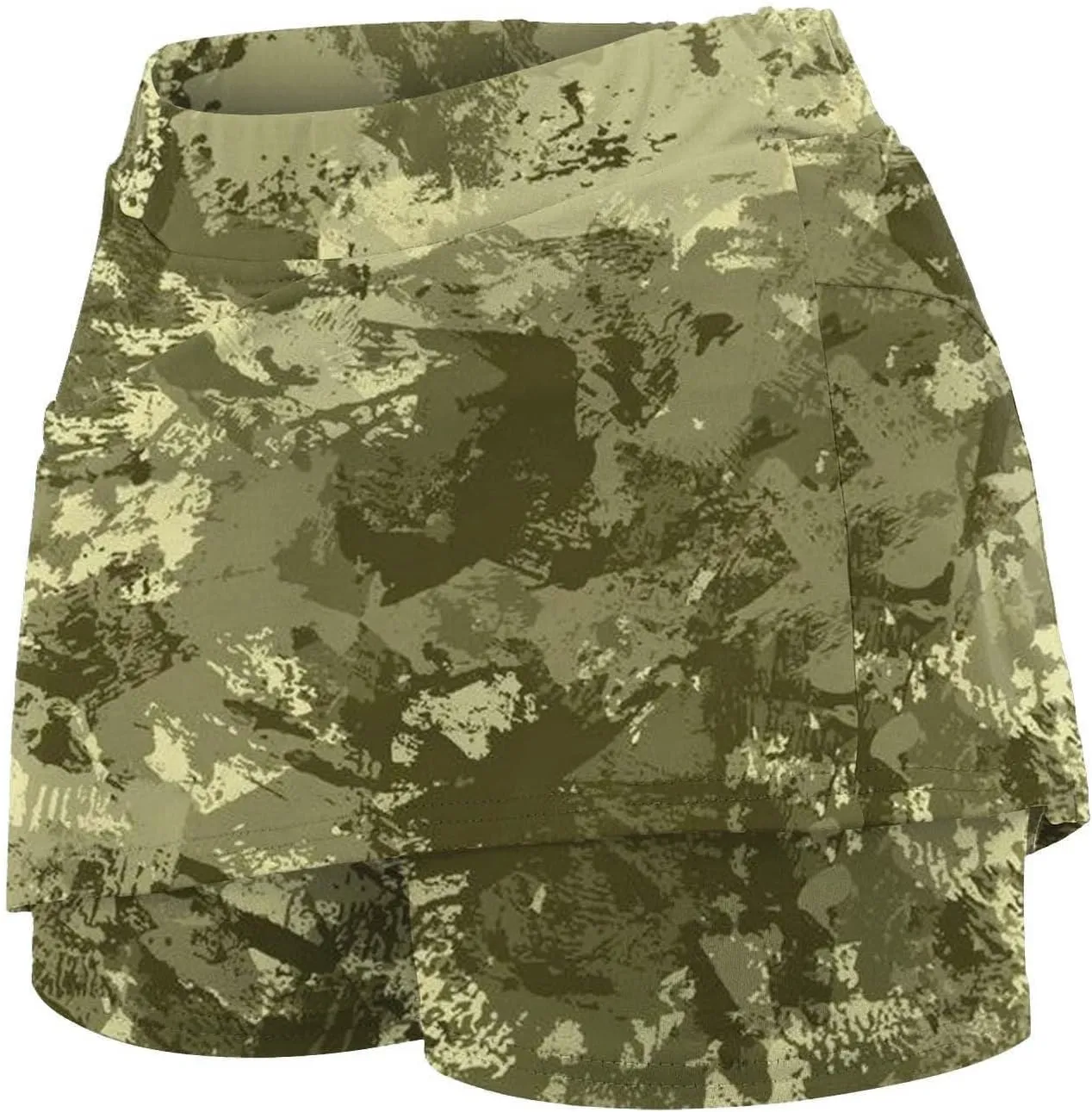 Athletic Skorts for Women with Pockets Summer Tennis Mini Skirts Lightweight High Waisted Elastic Golf Yoga Shorts