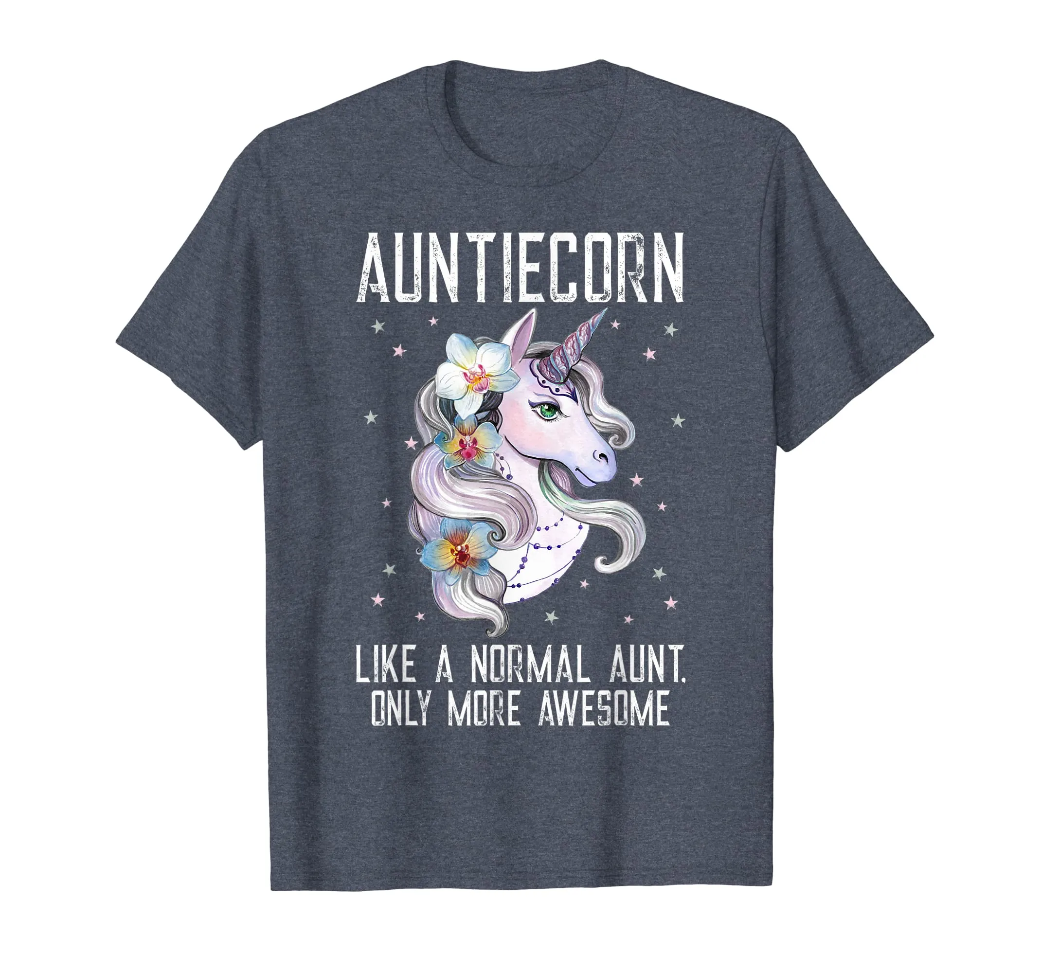 Auntiecorn TShirt Cute Unicorn Lover Mother Day Gift Aunt