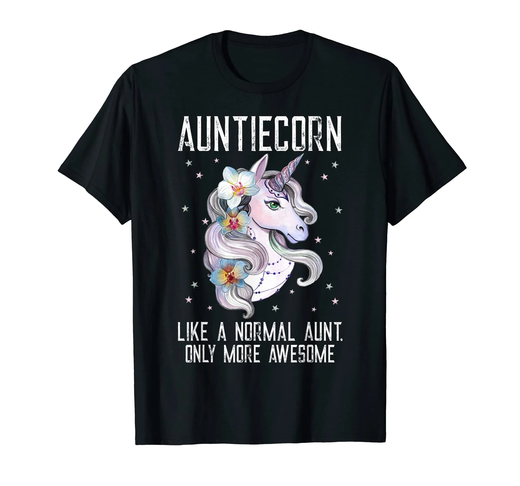 Auntiecorn TShirt Cute Unicorn Lover Mother Day Gift Aunt