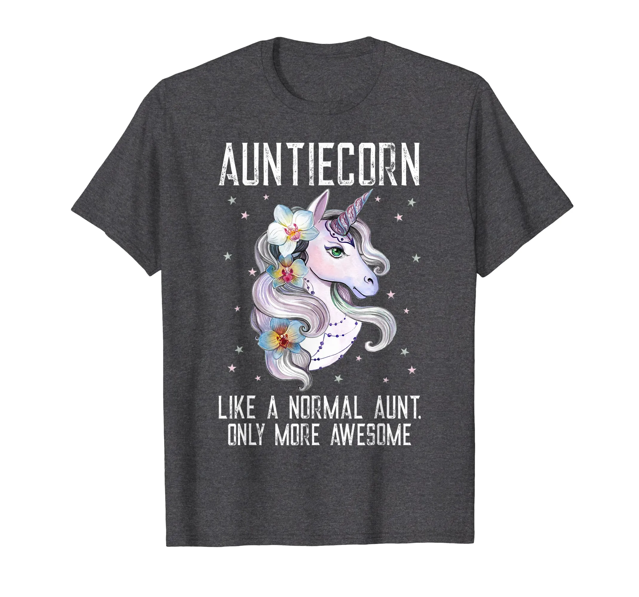 Auntiecorn TShirt Cute Unicorn Lover Mother Day Gift Aunt