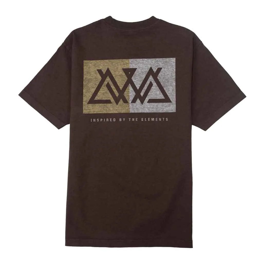 Avva Pro Box 2 S/S T-shirt - Chocolate