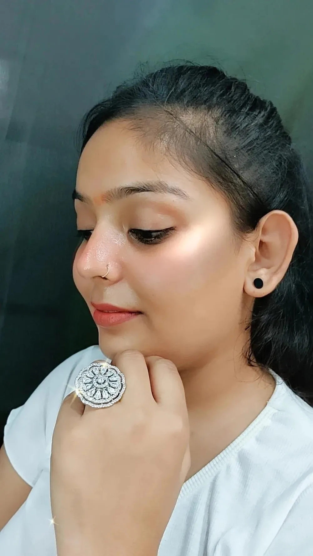 Ayla Cocktail Adjustable Ring