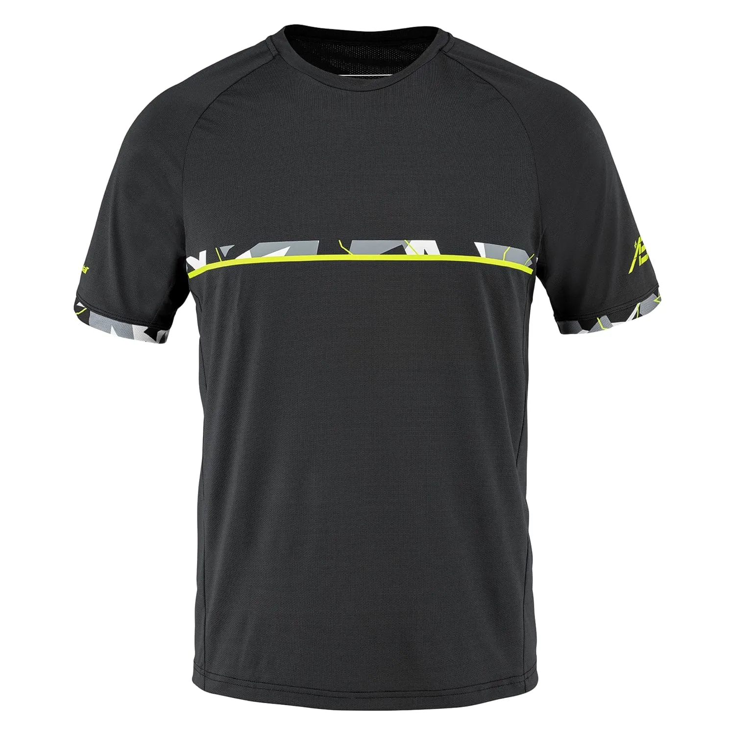 Babolat Aero Crew Neck Mens Badminton T-Shirt - Black