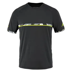 Babolat Aero Crew Neck Mens Badminton T-Shirt - Black