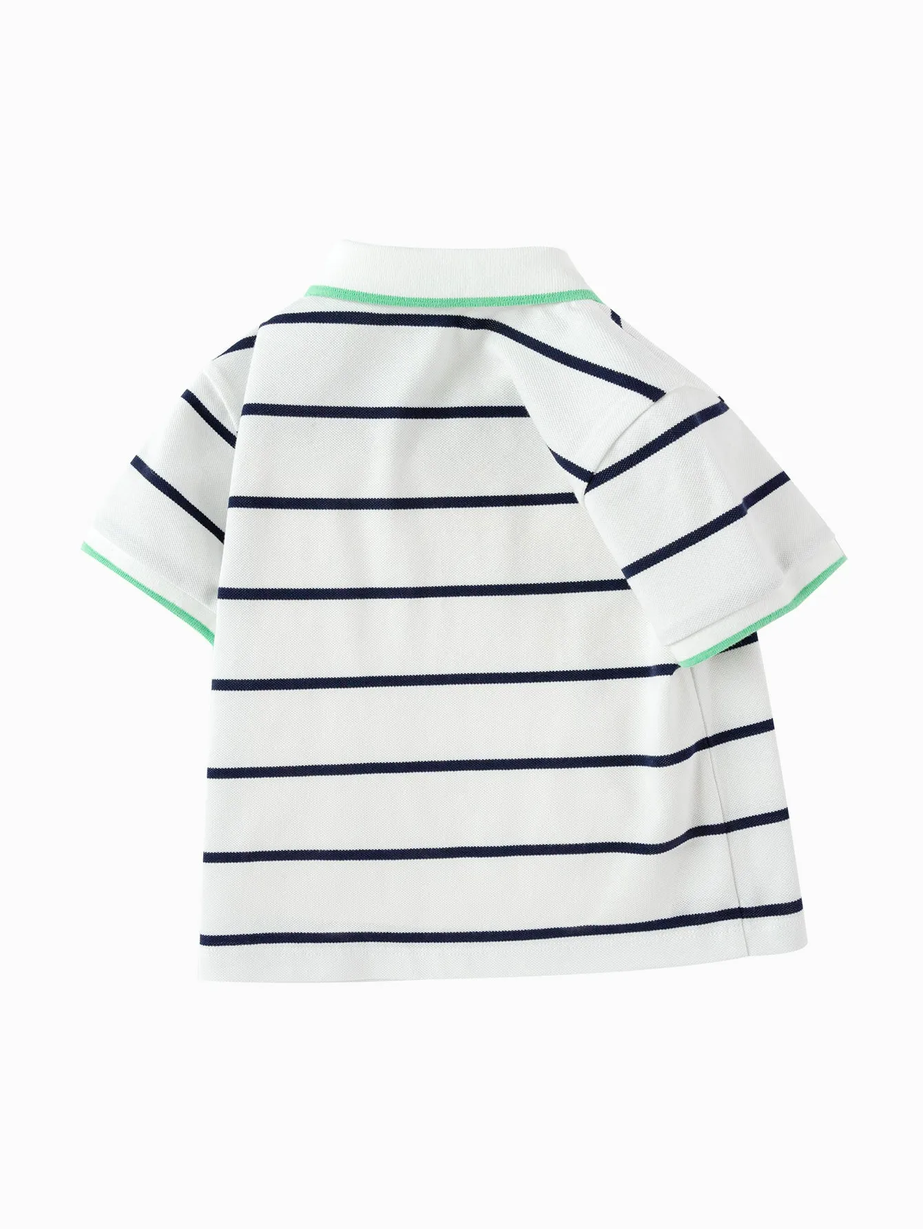 balabala Toddler Boy Have Fun Style Lapel Short Sleeve T-Shirt