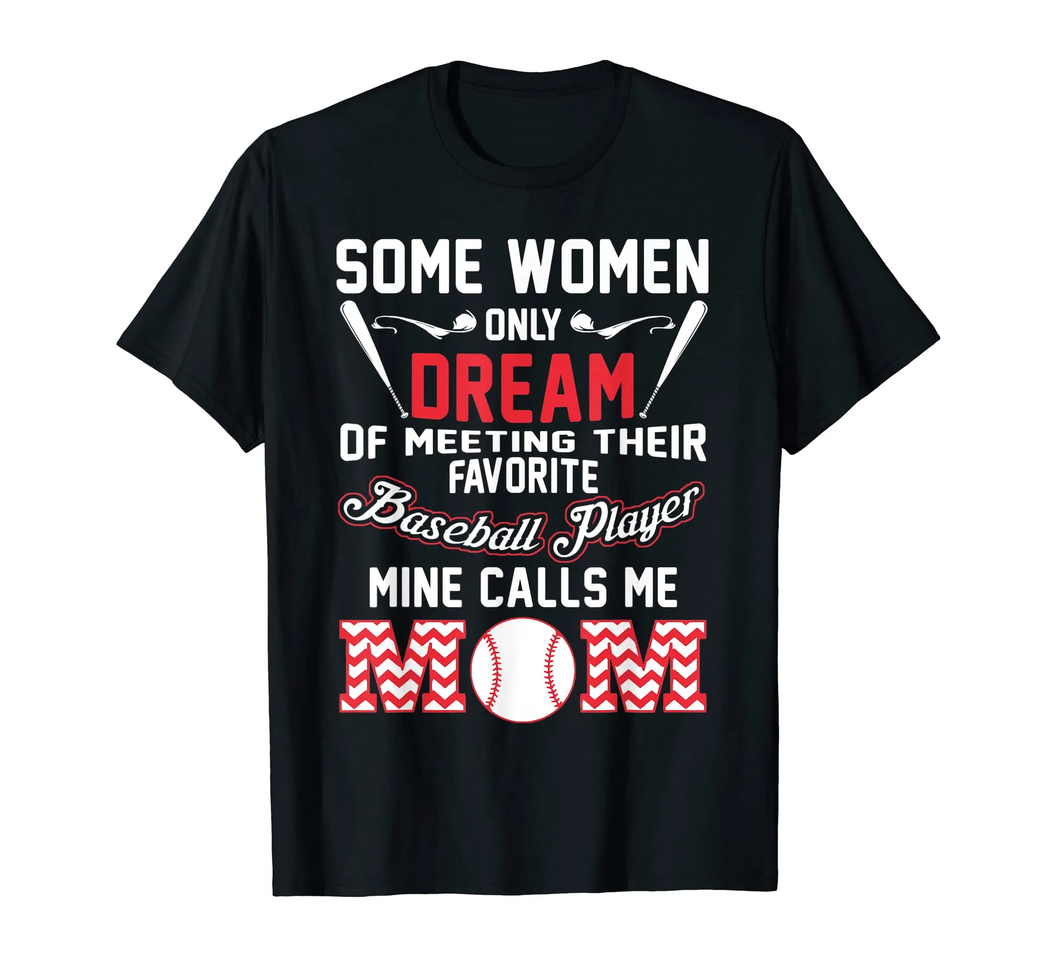 Baseball Mom T Shirt, Favorite Baseball Player Mother Gift
