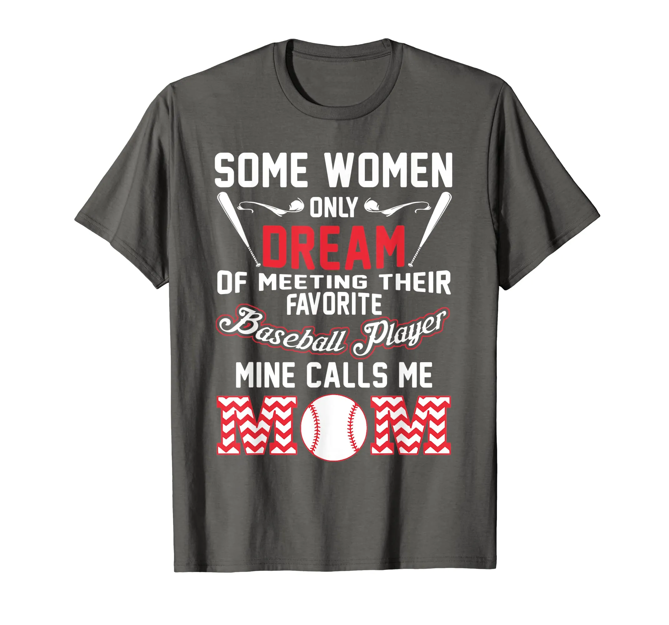 Baseball Mom T Shirt, Favorite Baseball Player Mother Gift