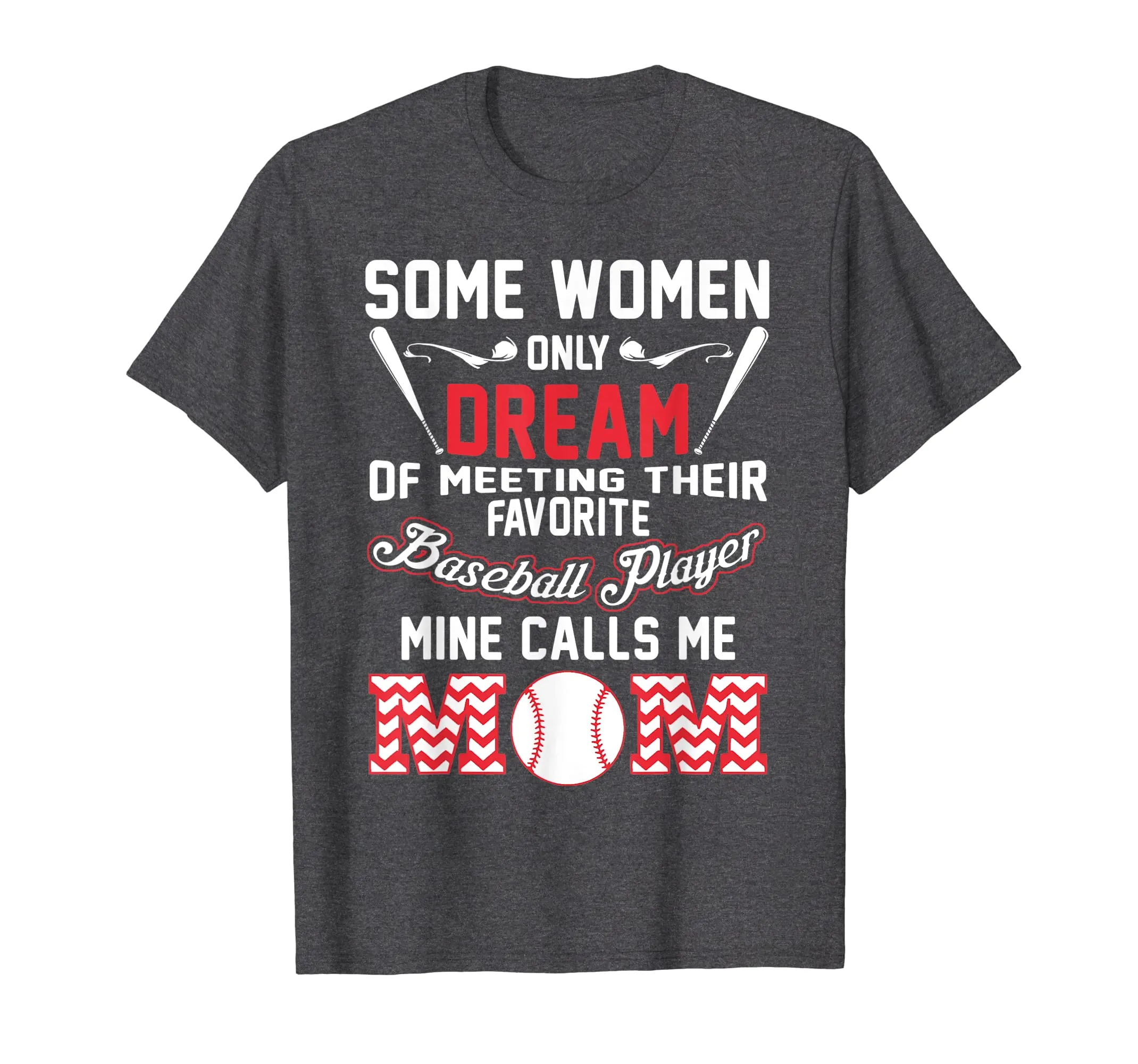 Baseball Mom T Shirt, Favorite Baseball Player Mother Gift