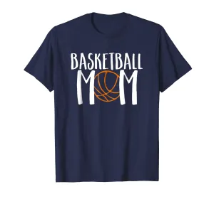 Basketball Mom Cute Cheer Vintage Cool Mother Fan Shirt