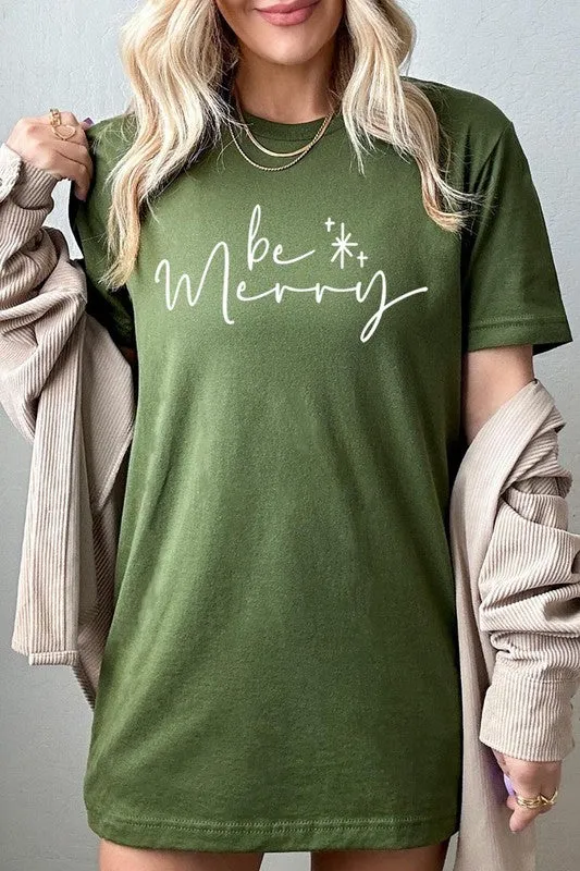 Be Merry Graphic Tee