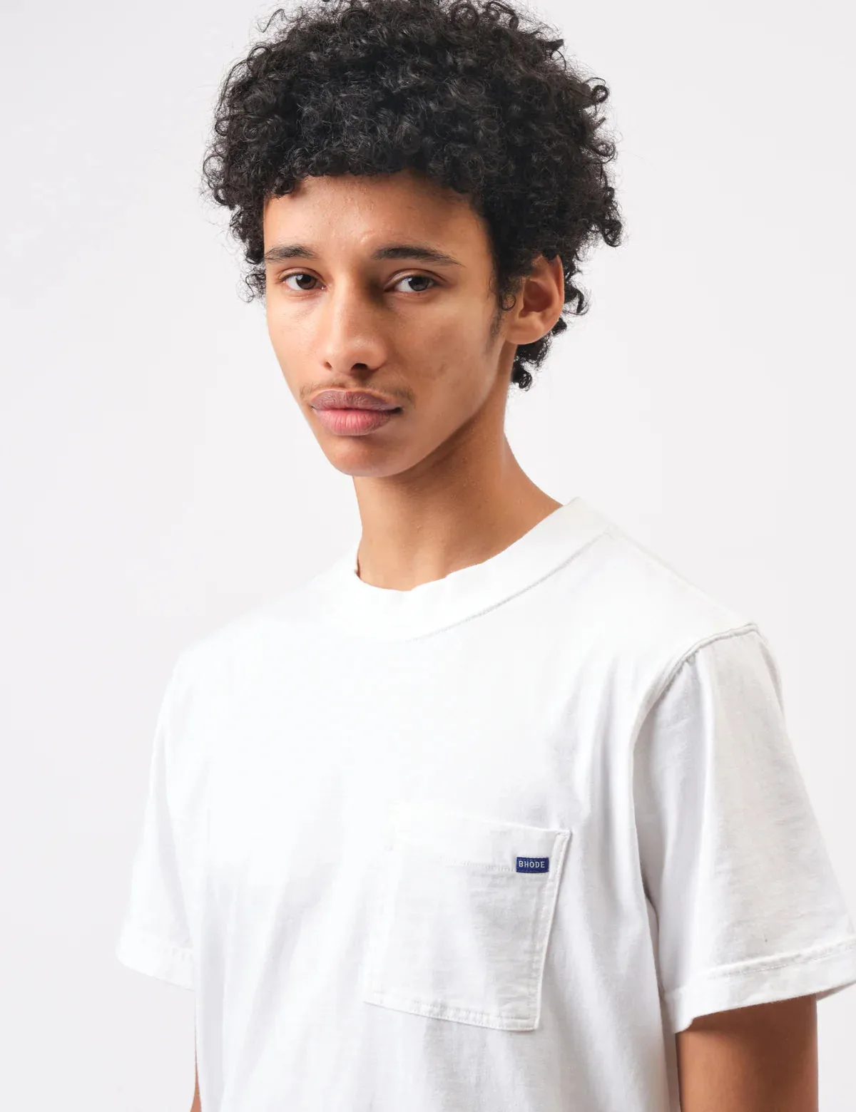 BHODE | Everyday Pocket T-shirt | White