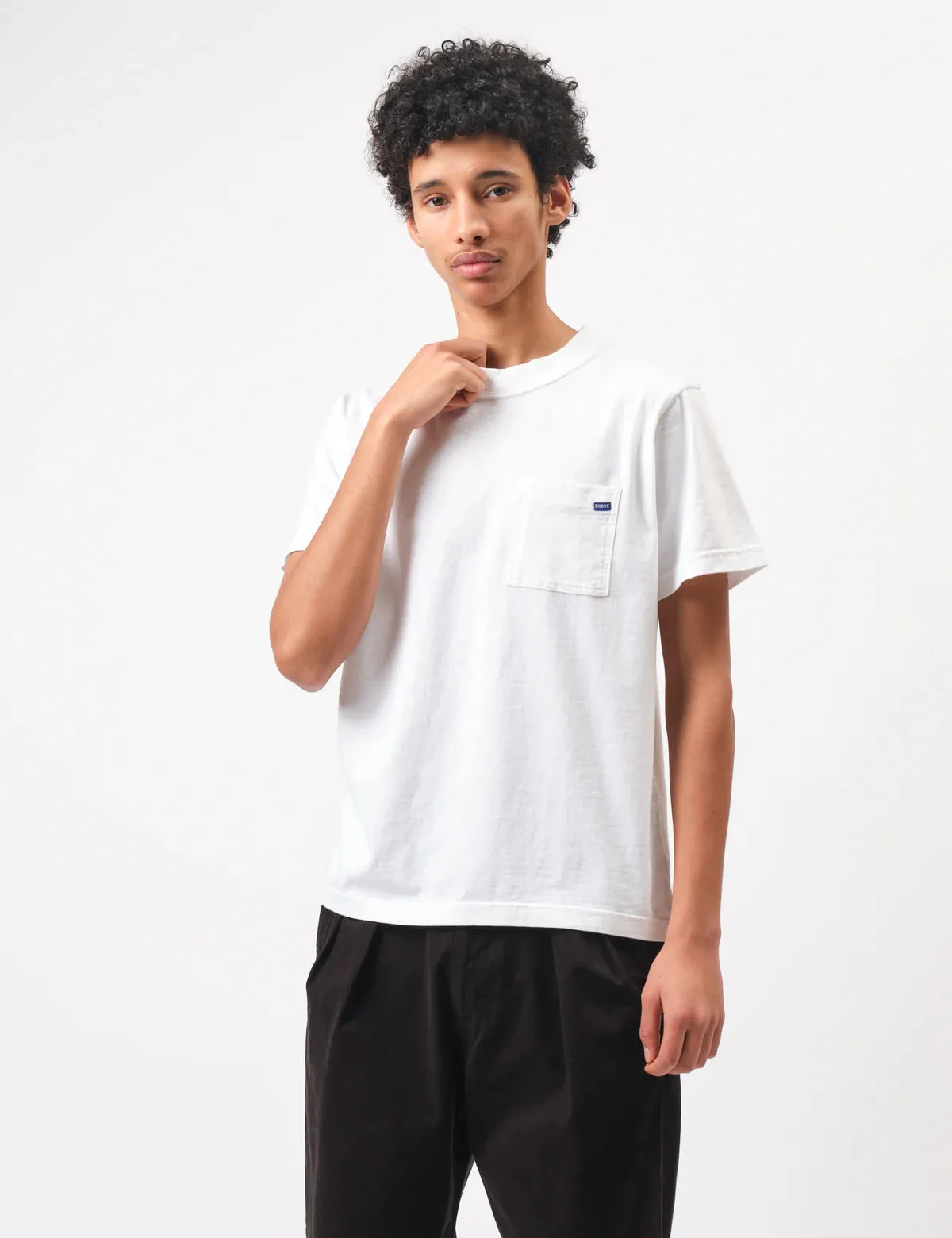 BHODE | Everyday Pocket T-shirt | White