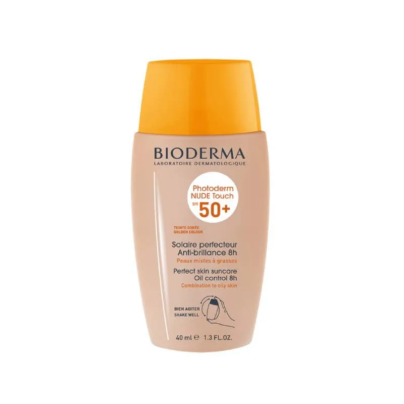 Bioderma Photoderm Nude Touch SPF50  Golden 40ml