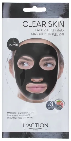 Black Peel Off Mask 3 Sachets