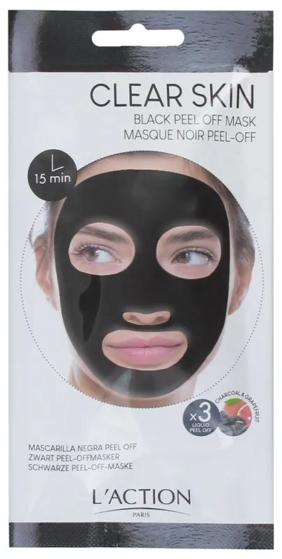 Black Peel Off Mask 3 Sachets