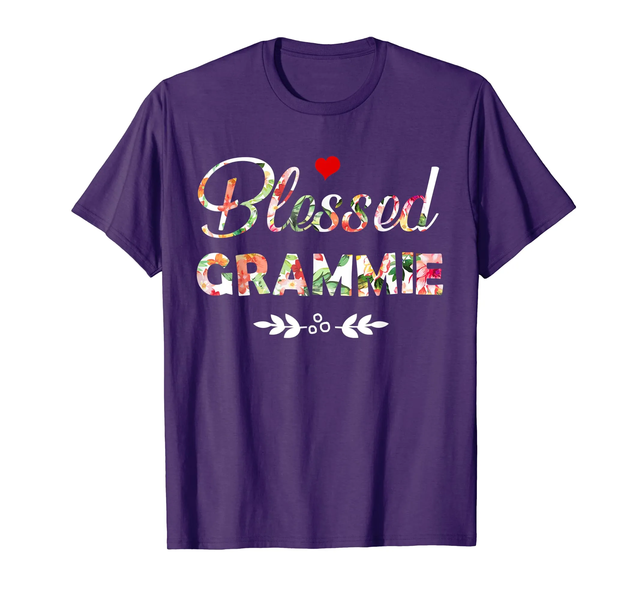 Blessed Grammie Tshirt Grandmother Women Mother Gifts