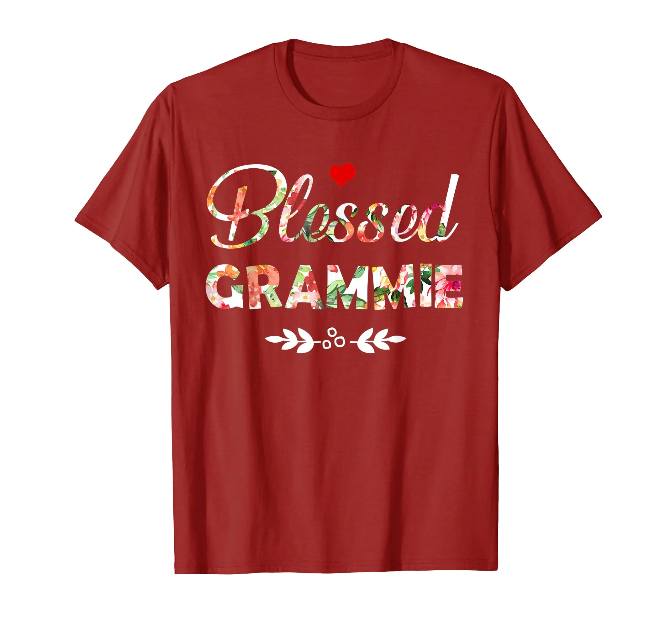 Blessed Grammie Tshirt Grandmother Women Mother Gifts