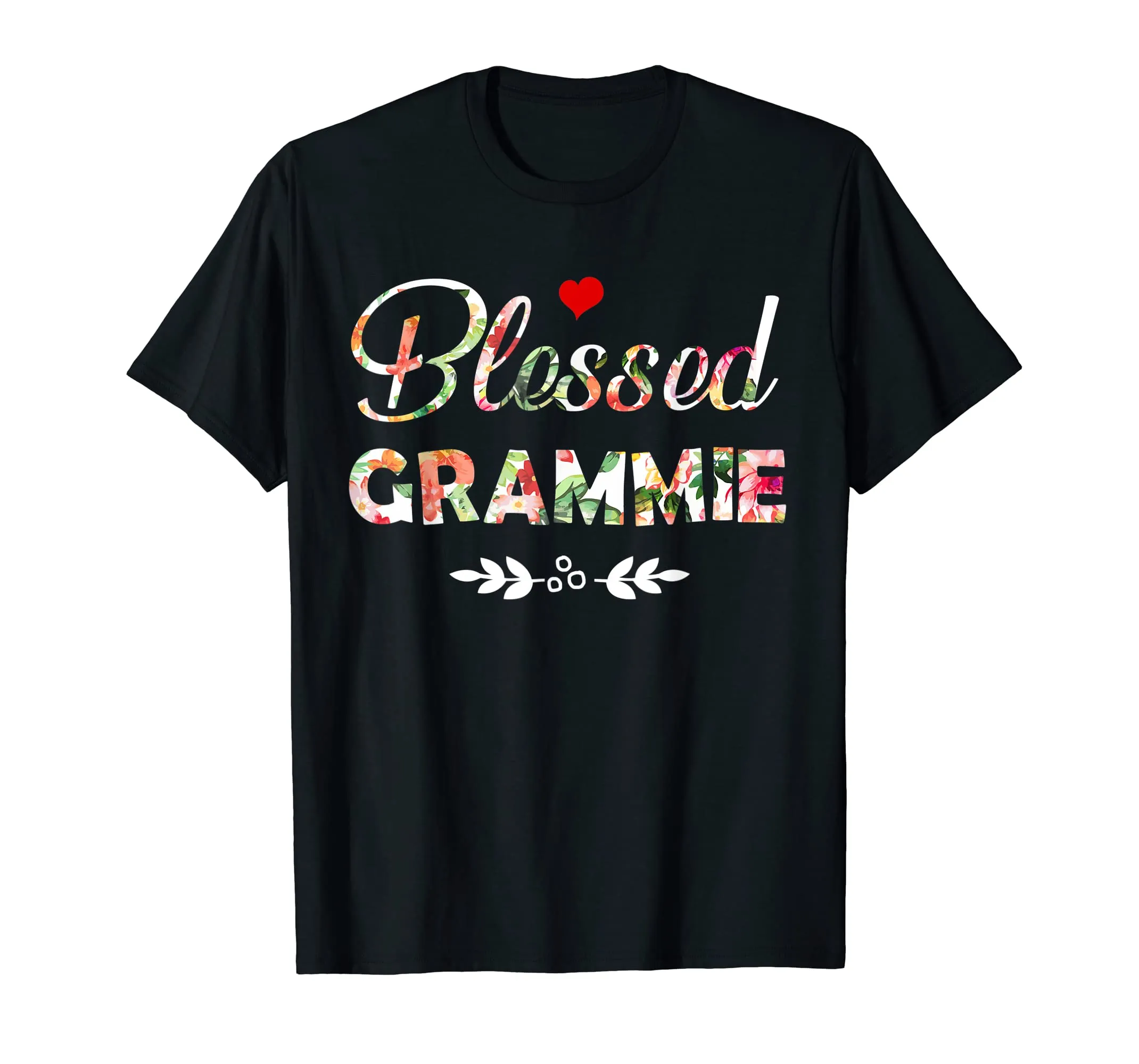 Blessed Grammie Tshirt Grandmother Women Mother Gifts