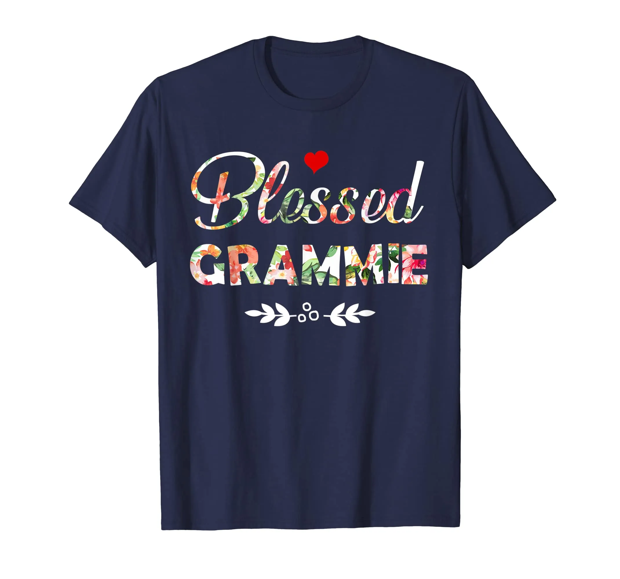 Blessed Grammie Tshirt Grandmother Women Mother Gifts