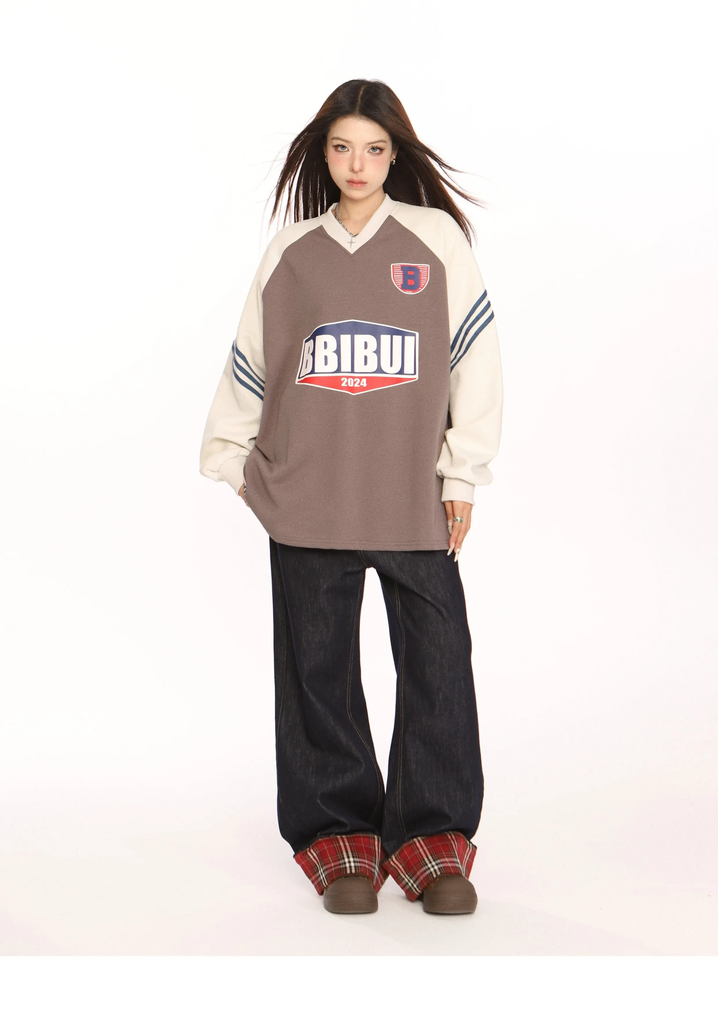 Blockecore raglan sleeve jersey