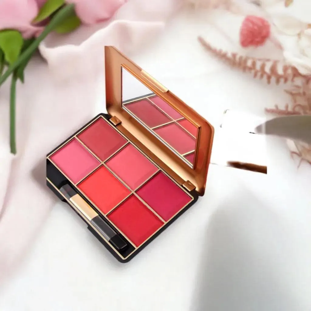 Blush Bloom Six-Color Blush Makeup Palette
