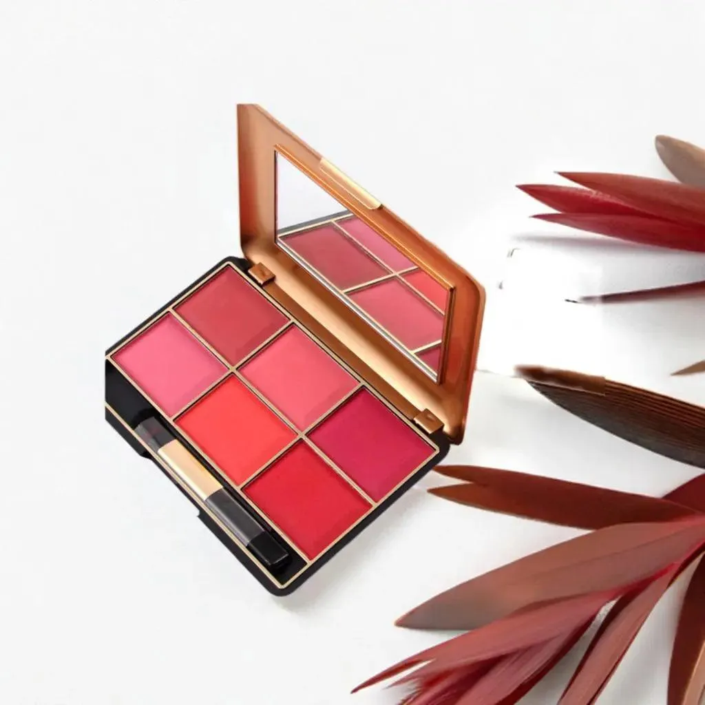 Blush Bloom Six-Color Blush Makeup Palette