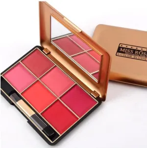 Blush Bloom Six-Color Blush Makeup Palette