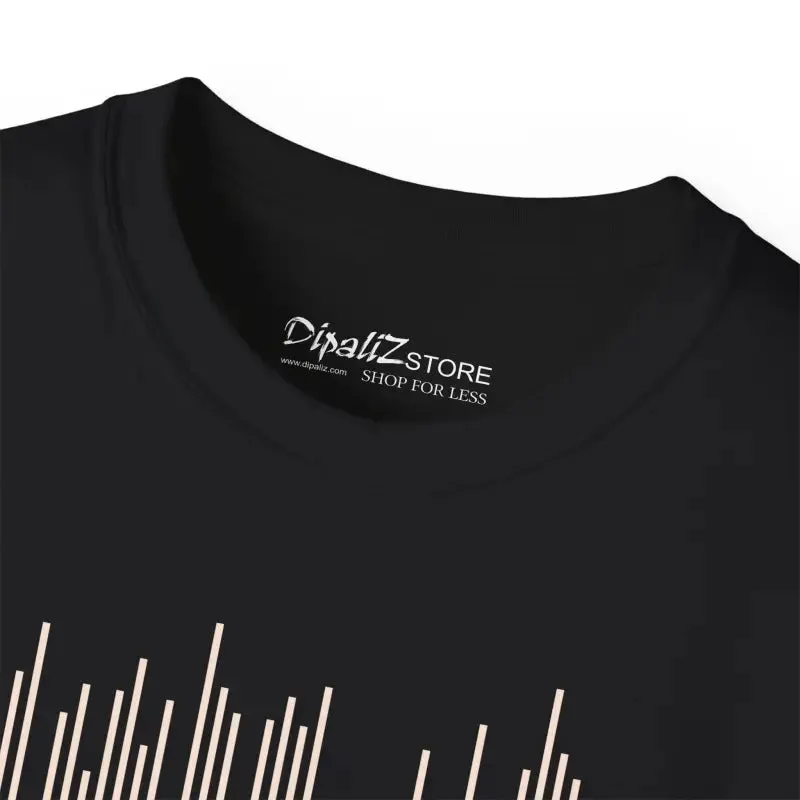 Bold Unisex t Shirt Abstract Lines