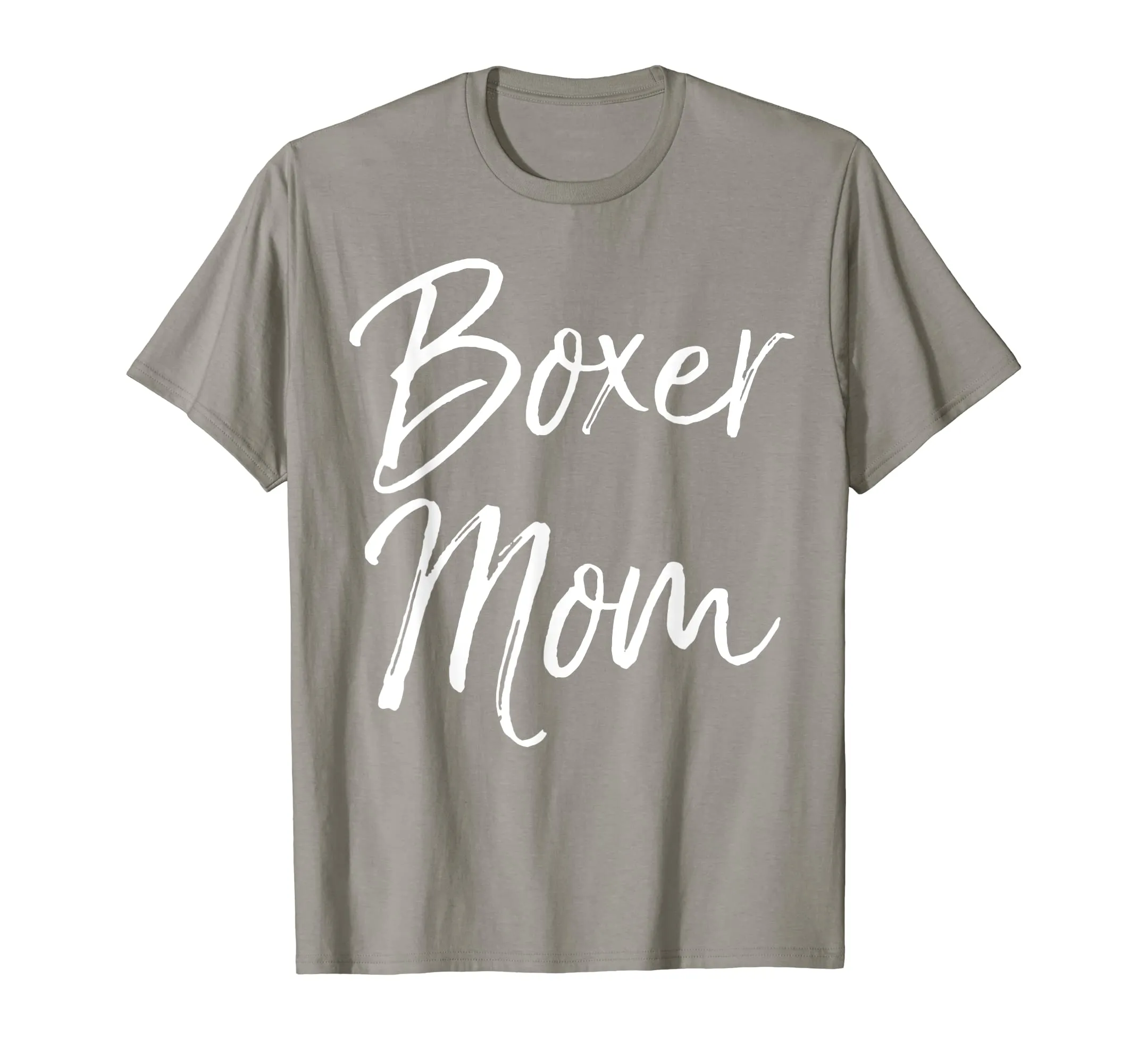 Boxer Mom Shirt Fun Cute Dog Mother Tee