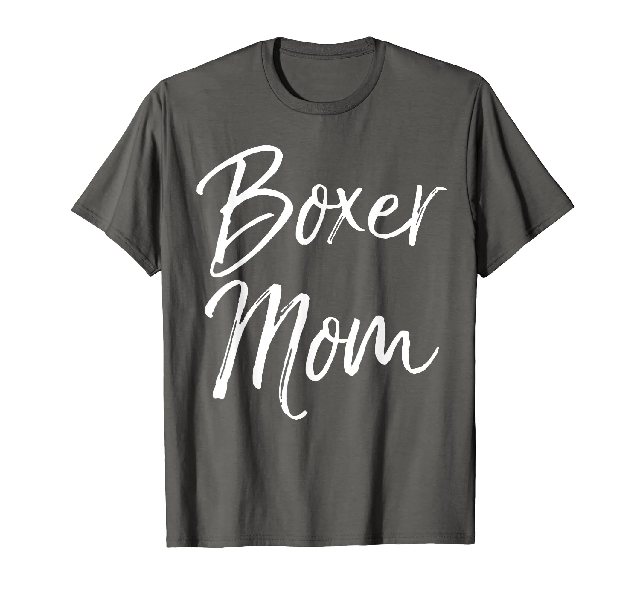 Boxer Mom Shirt Fun Cute Dog Mother Tee