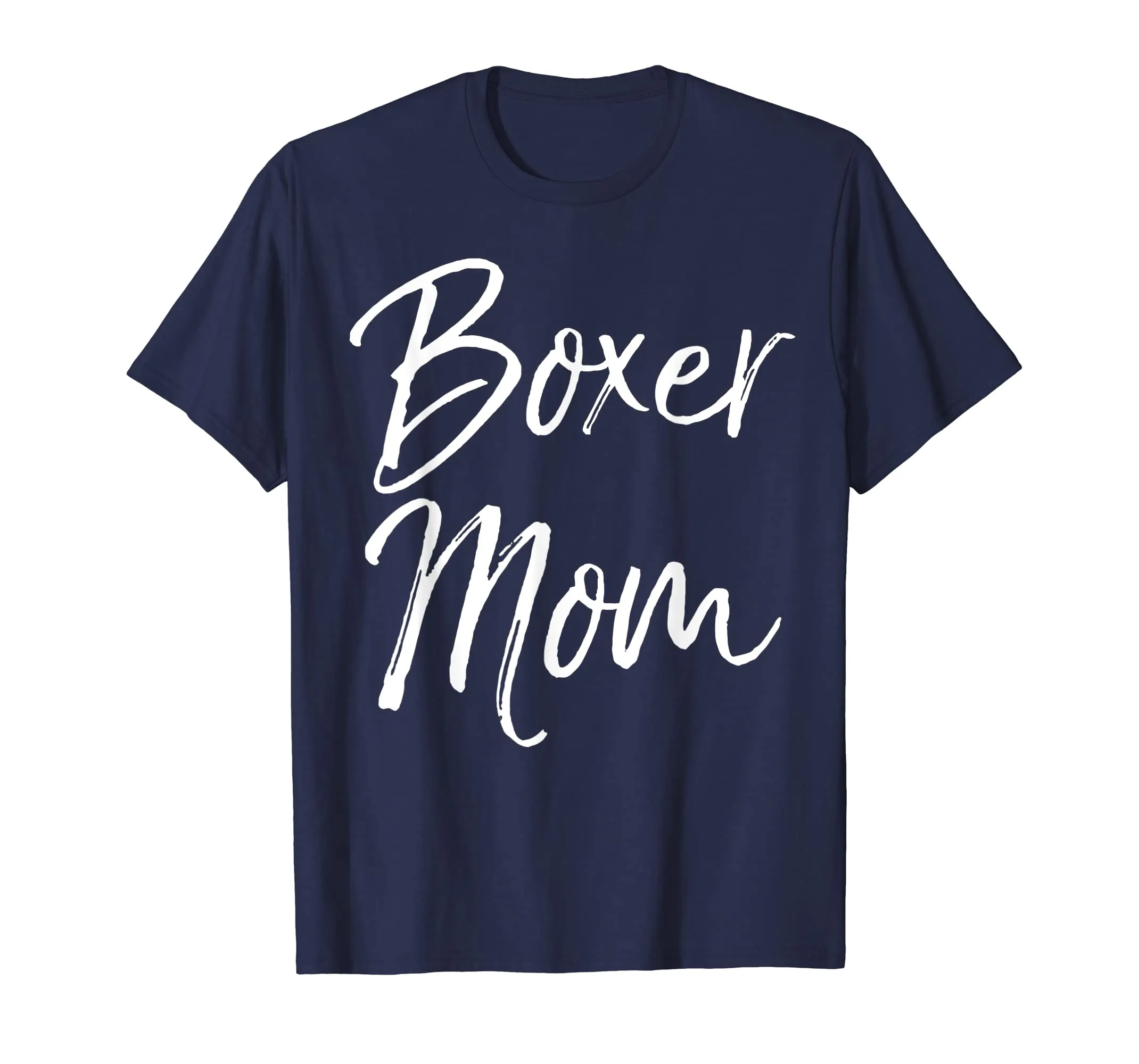 Boxer Mom Shirt Fun Cute Dog Mother Tee