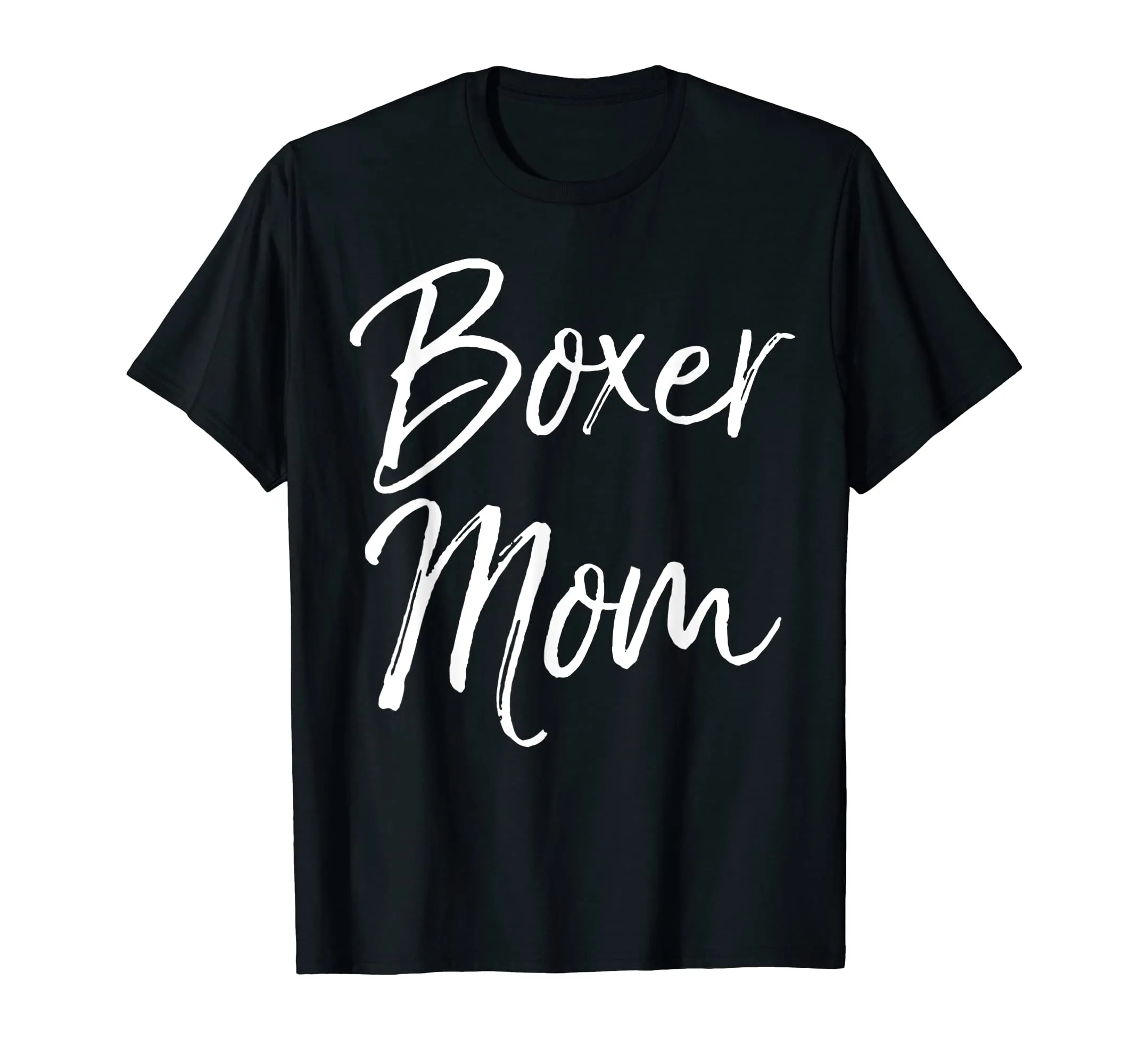 Boxer Mom Shirt Fun Cute Dog Mother Tee