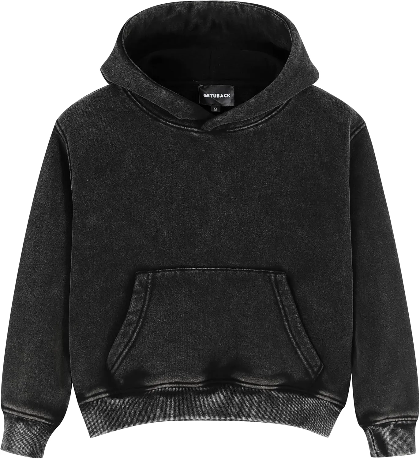 Boys and Toddler Fleece Retro Wash Pullovers Hoodies SweaterShirts