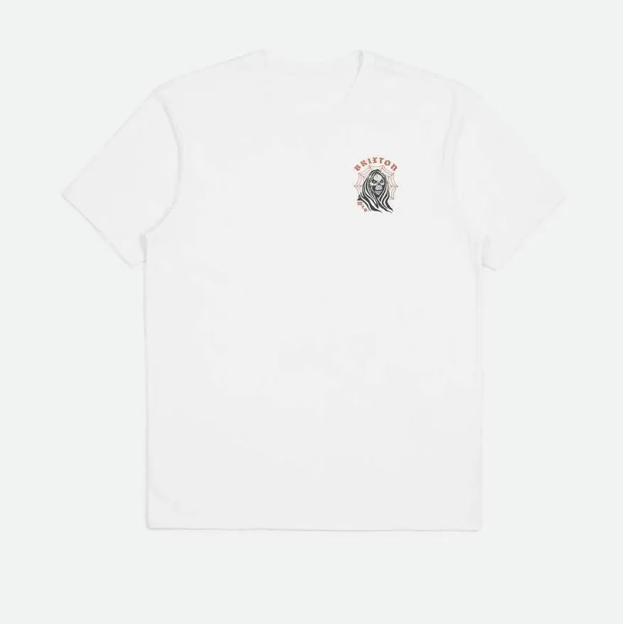 BRIXTON Reaper Tailored Tee White