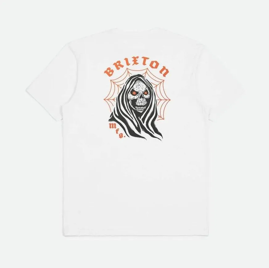 BRIXTON Reaper Tailored Tee White
