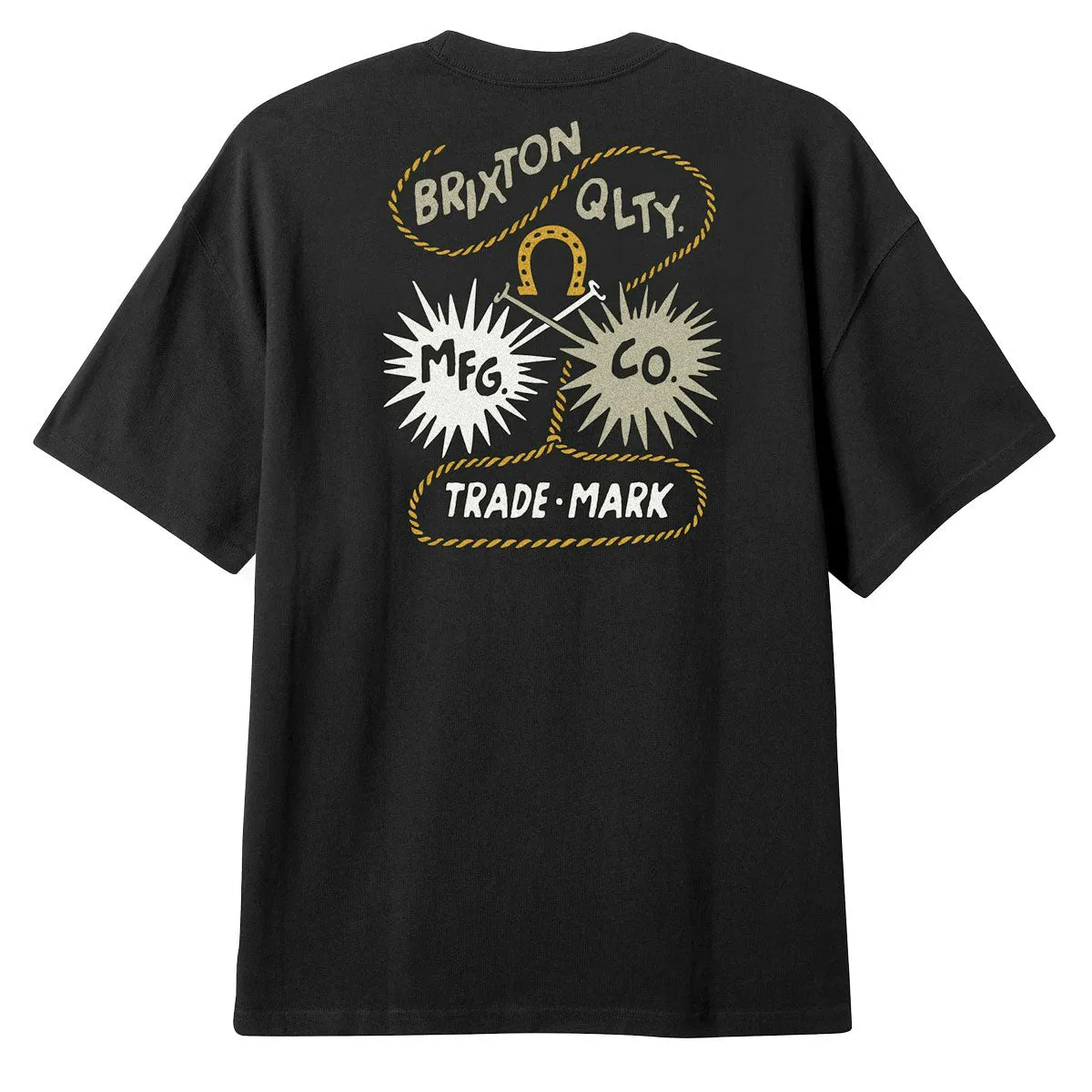 Brixton Remo Tailored T-Shirt - Black